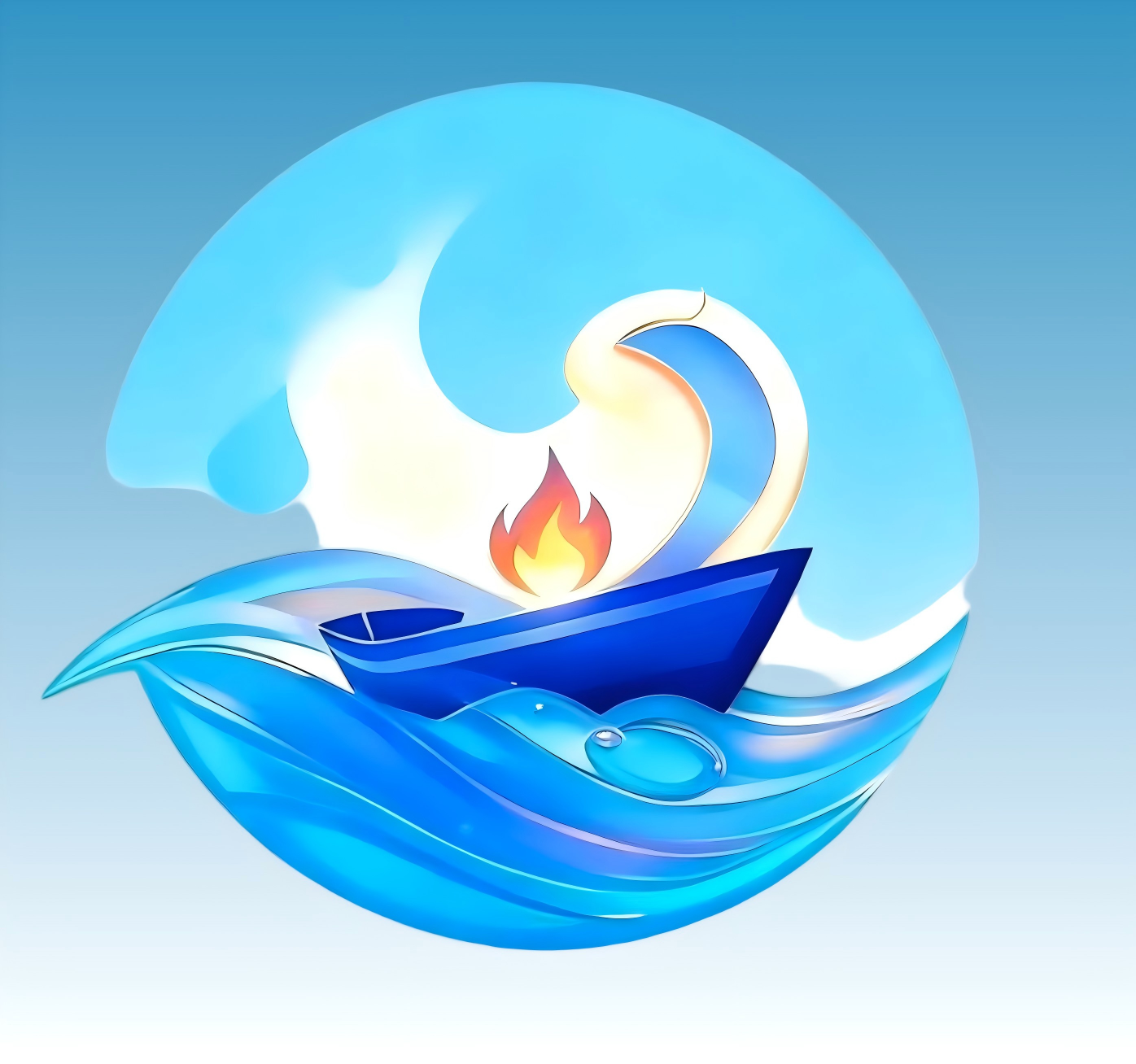 潺澜集芯 Logo